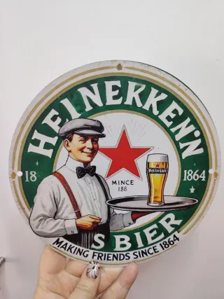 Cartel Metal Heineken 20cm