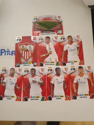 Cartas Panini Adrenalyn XL 2025/26 Sevilla FC