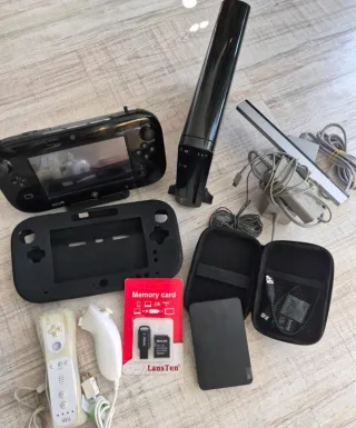 Nintendo Wii U Negra 32GB Completa