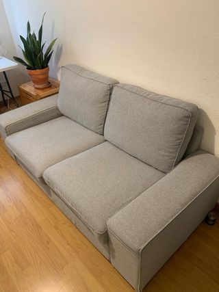 Sofá KIVIK 2 plazas gris