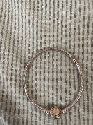 Pulsera Pandora Plata Circonita 17cm