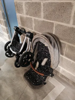 Carrito Bebé Jané Gris