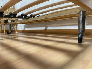 Somier de láminas con ruedas