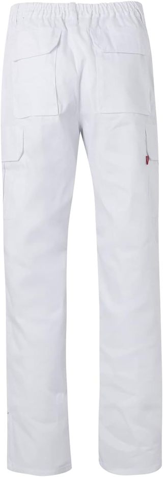 VELILLA 345; Pantalone Multitasche, Colore Bianco