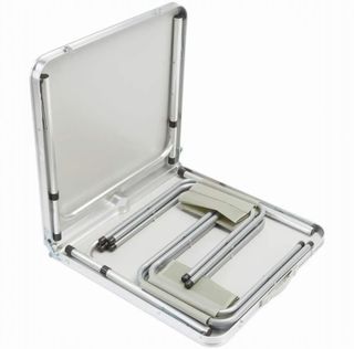 Mesa Plegable Aluminio con 4 Taburetes