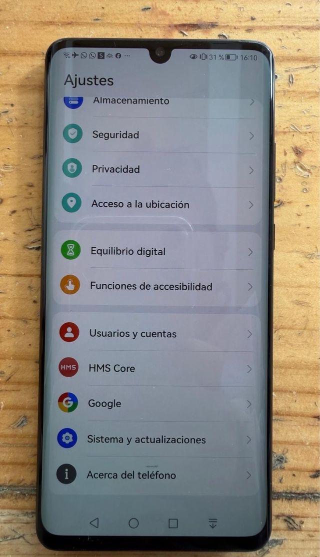 Huawei P30 Pro 256GB Negro