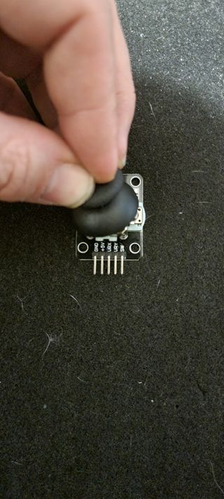 Joystick Arduino Negro