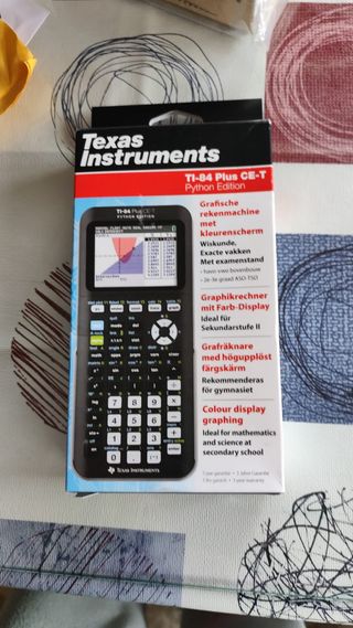 Calculadora Texas TI-84 Plus CE-T Python
