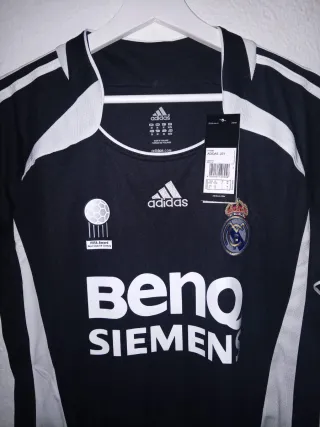 Camiseta retro Beckham 23 Negra