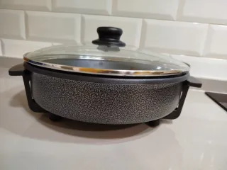 Sartén Eléctrica Crepes con Termostato