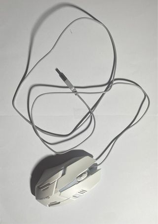 Ratón Gaming Negro y Blanco