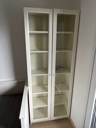 Vitrina Billy Ikea Blanca Madera