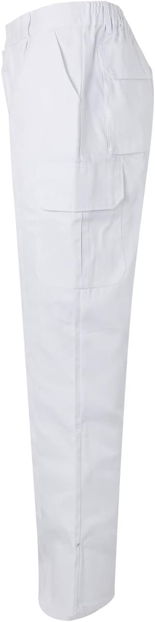 Velilla 345; Pantalone Multitasche, Colore Bianco