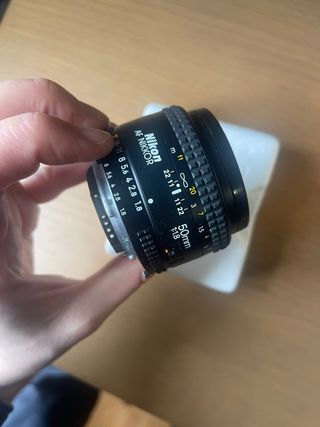 Objetivo Nikon AF 50mm f/1.8