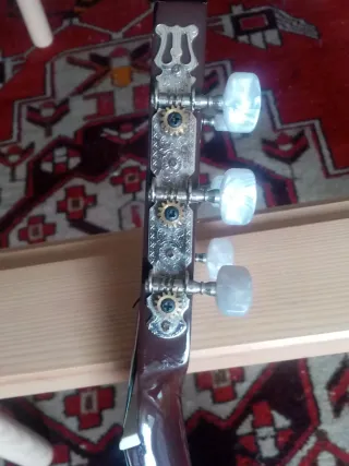 Guitarra clásica españolaola con funda.