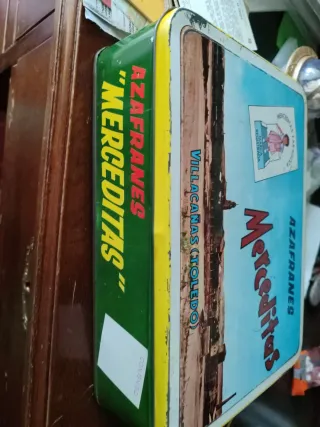 Lata Azafrán Merceditas Zaragoza