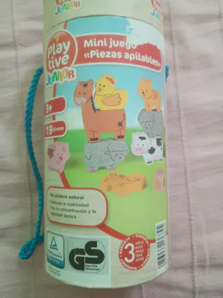 JUEGO APILAR ANIMALES