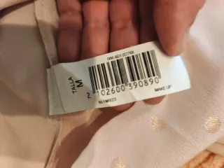 Camisa Unit lunares manga francesa Talla M