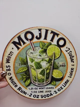 Cartel Mojito Metal 20 cm