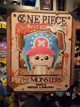Pop Mart Monsters One Piece Chopper 400% labubu