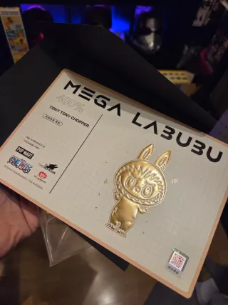 Pop Mart Monsters One Piece Chopper 400% labubu