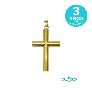 Colgante Cruz Oro Amarillo 18K Clásica