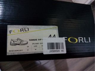 Zapatos de seguridad Forli Kansas S1P grises