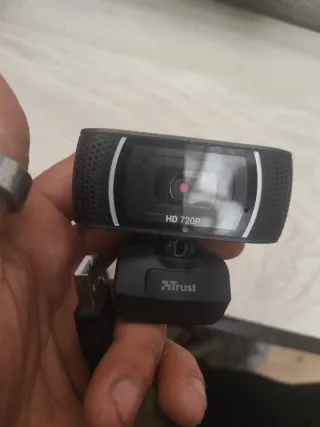 Webcam Trust HD 720p Negra