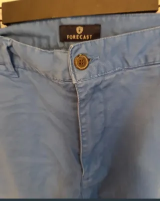 Pantalones chinos hombre talla 48 azul