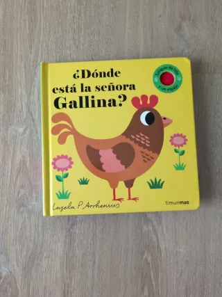 ¿Dónde está la señora Gallina?: Solapas de tela...