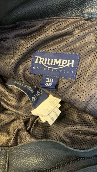 Calças em Pele Triumph Motorcycles
