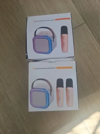 Altavoz Karaoke Bluetooth con Micrófono