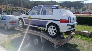 Remolque plataforma para coches