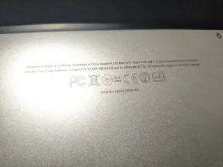 MacBook Air 11 recién formateado A1370 4Ram 128GB