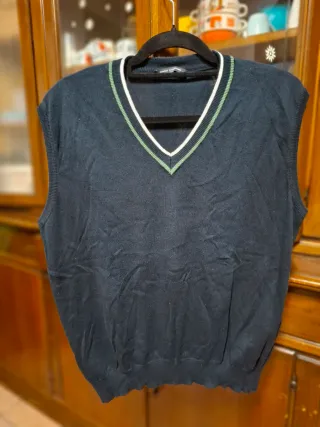 Gilet Daniele Alessandrini - Blu Navy - Scollo a V