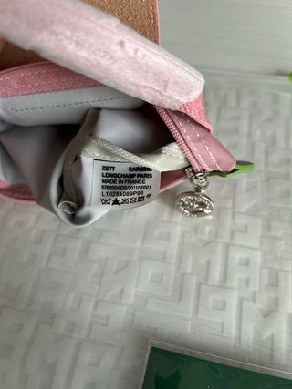 Borsa Longchamp Rosa Nuova con Tracolla
