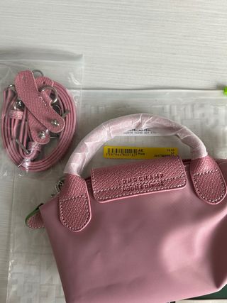 Borsa Longchamp Rosa Nuova con Tracolla
