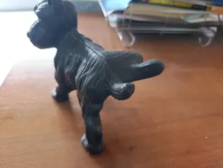 Figura Perro Fox Terrier Negra
