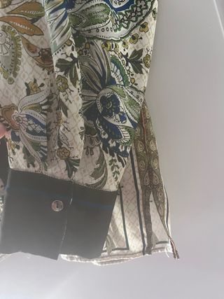 Camisa Zara Estampada
