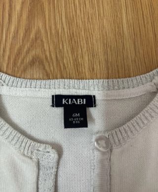 Rebeca de bebé blanca