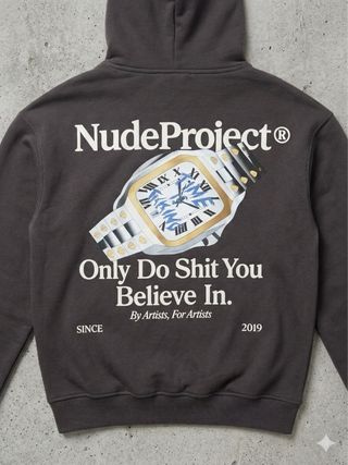 Felpa Nude Project Grigia