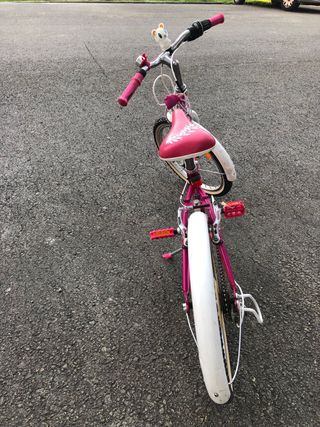 Bicicleta niña rosa 6-8 años