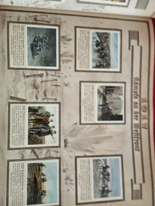 Álbum Antiguo 1ª Guerra Mundial 1914-1918