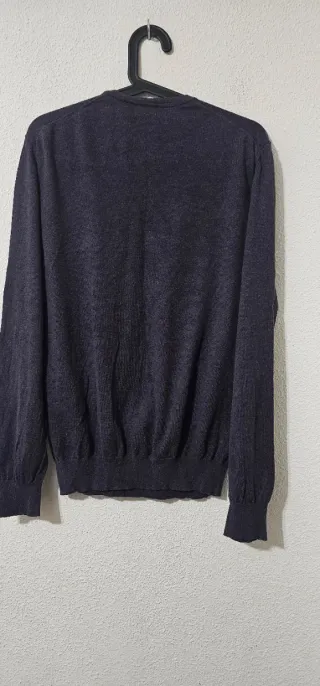 Jersey fino Massimo Dutti gris