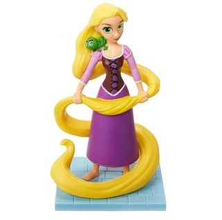 Set 5 figurine di Raperonzolo - Disney