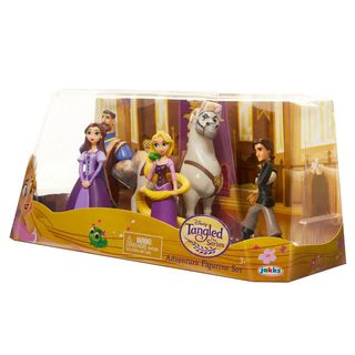 Set 5 figurine di Raperonzolo - Disney