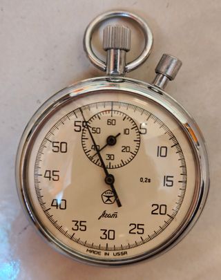 Cronometro meccanico ARAM Unione Sovietica.