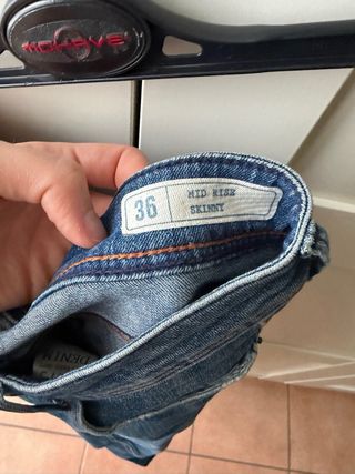 Jeans skinny Zara blu