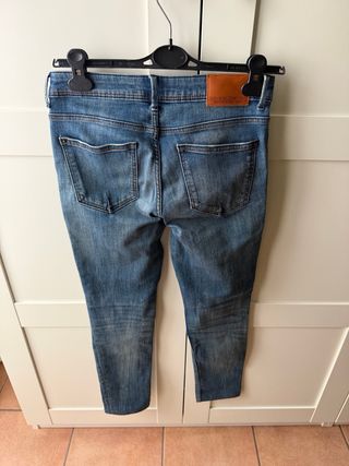 Jeans skinny Zara blu