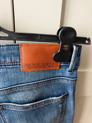 Jeans skinny Zara blu